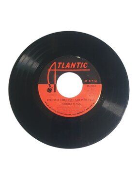 Roberta Flack The First Time Ever I Saw Your Face Vinyl Record Atlantic 45 RPM 4